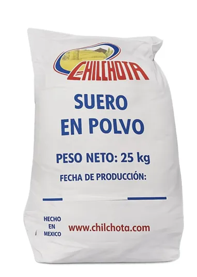 Suero de leche en polvo CHILCHOTA 25 Kg